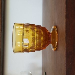 Amber whitehall juice glass